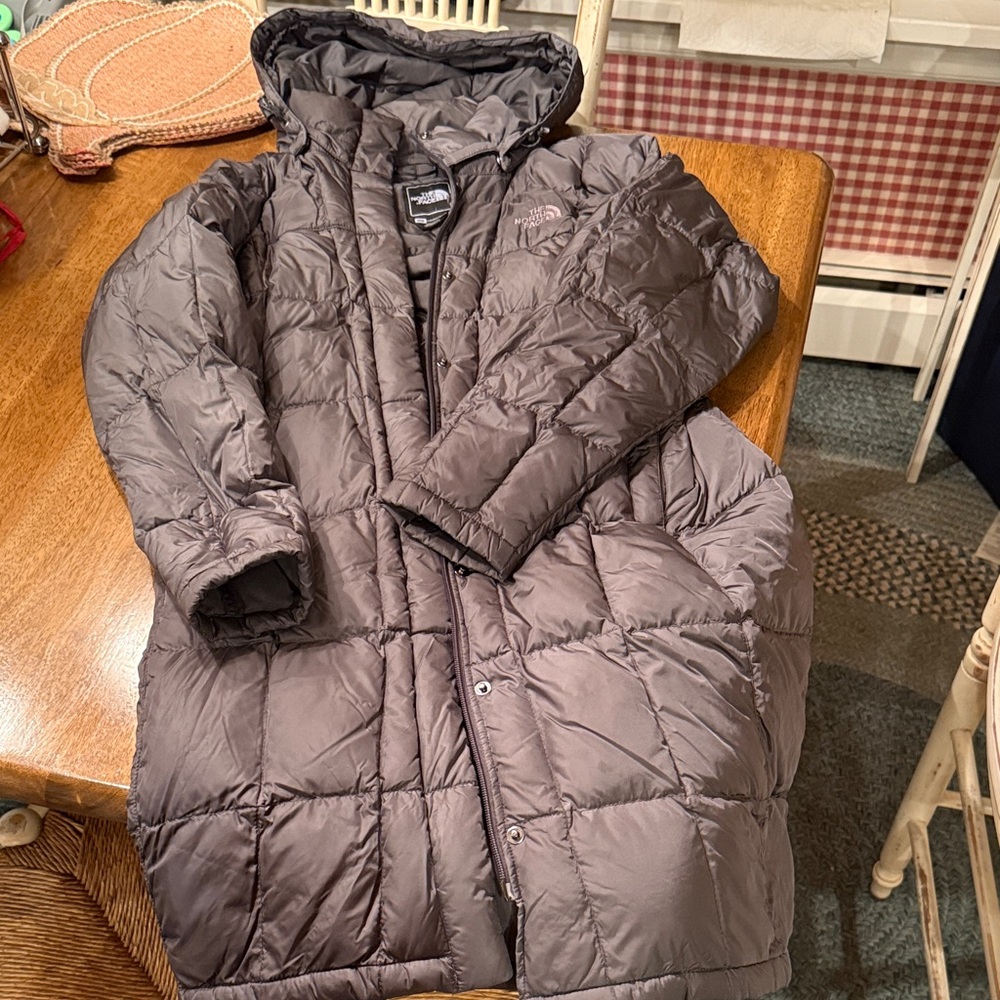 The North Face Dark Gray Puffer Jacket